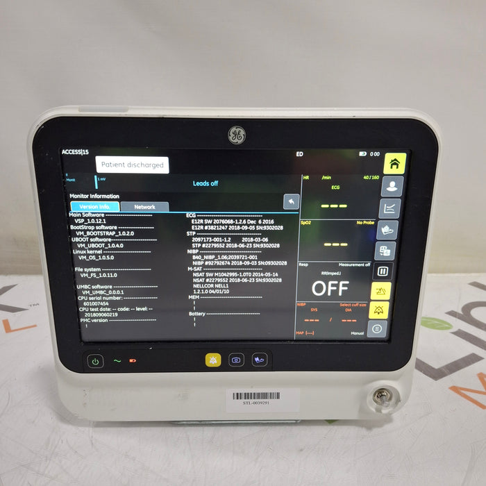 GE Healthcare GE Healthcare B125 Patient Monitor Patient Monitors reLink Medical