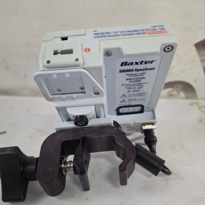 Baxter Baxter Sigma Spectrum 8.00.03 w/o Battery Infusion Pump Infusion Pump reLink Medical