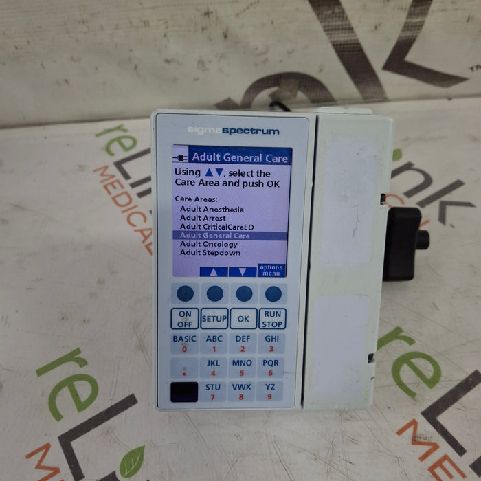 Baxter Sigma Spectrum 8.01.00 w/o Battery Infusion Pump