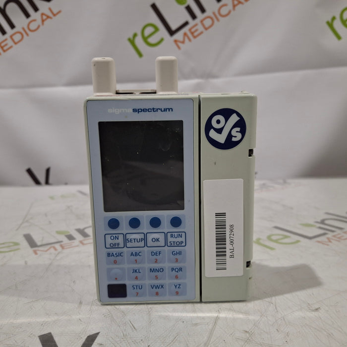 Baxter Baxter Sigma Spectrum w/ A/B/G/N Battery Infusion Pump Infusion Pump reLink Medical