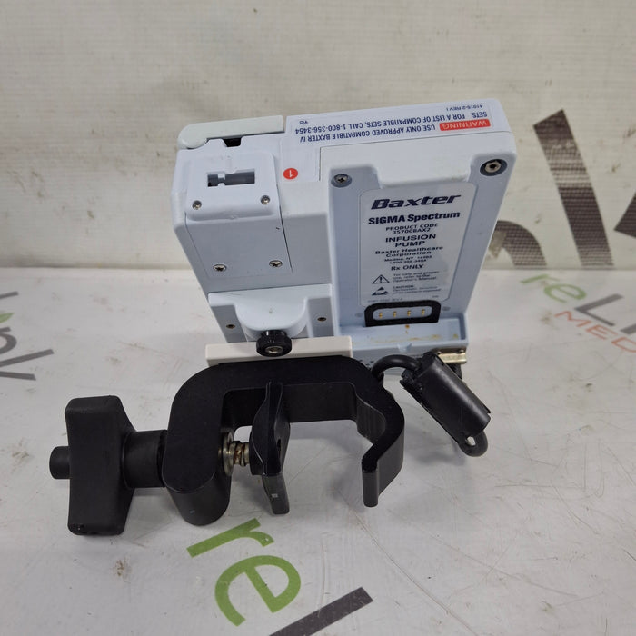 Baxter Baxter Sigma Spectrum 8.01.00 w/o Battery Infusion Pump Infusion Pump reLink Medical