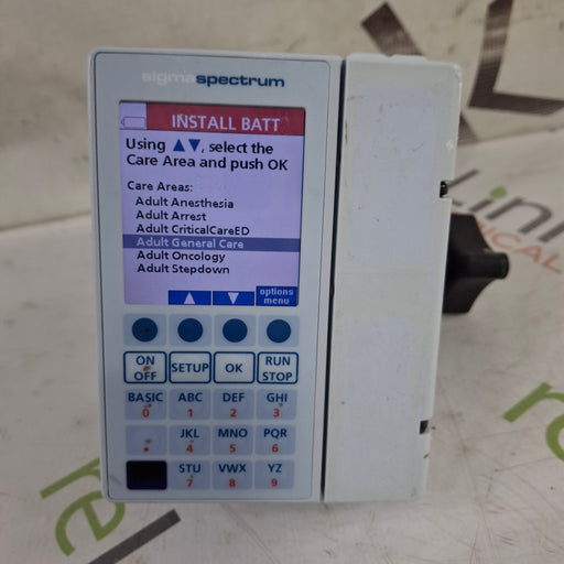 Baxter Baxter Sigma Spectrum 8.01.01 w/o Battery Infusion Pump Infusion Pump reLink Medical