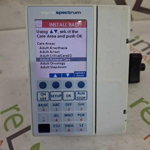 Baxter Baxter Sigma Spectrum 8.01.00 w/o Battery Infusion Pump Infusion Pumps reLink Medical