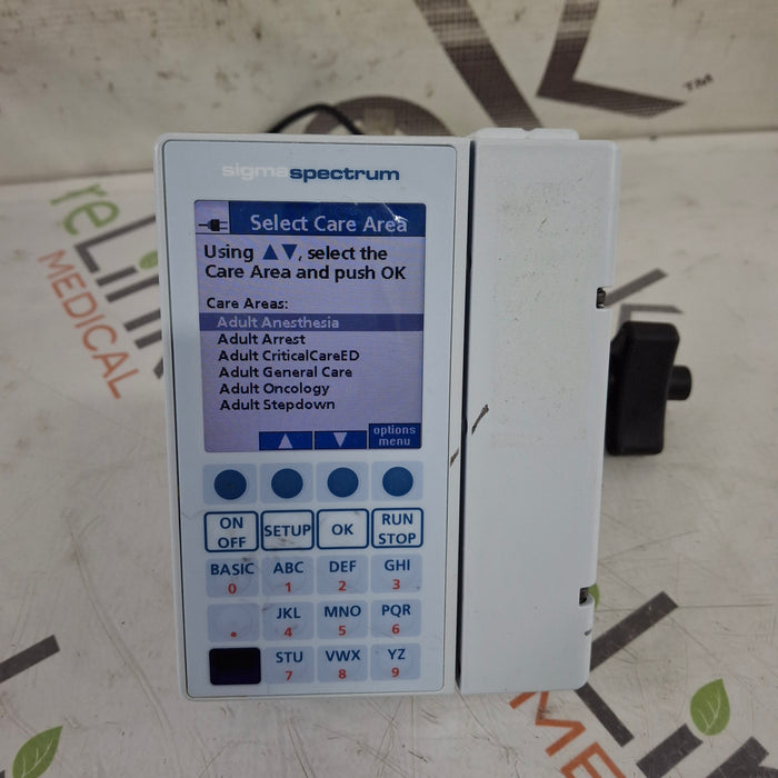 Baxter Baxter Sigma Spectrum 8.00.04 w/o Battery Infusion Pump Infusion Pumps reLink Medical