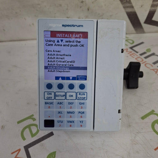 Baxter Baxter Sigma Spectrum 8.01.00 w/o Battery Infusion Pump Infusion Pump reLink Medical