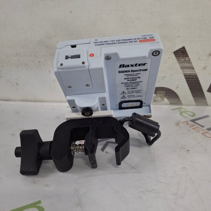 Baxter Baxter Sigma Spectrum 8.01.00 w/o Battery Infusion Pump Infusion Pump reLink Medical