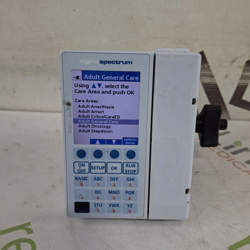 Baxter Baxter Sigma Spectrum 8.01.00 w/o Battery Infusion Pump Infusion Pump reLink Medical