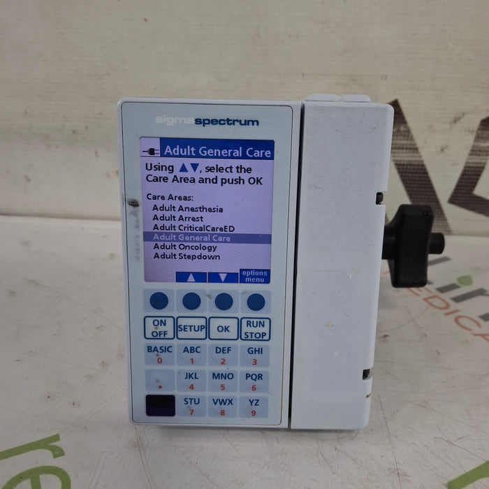 Baxter Baxter Sigma Spectrum 8.01.00 w/o Battery Infusion Pump Infusion Pump reLink Medical