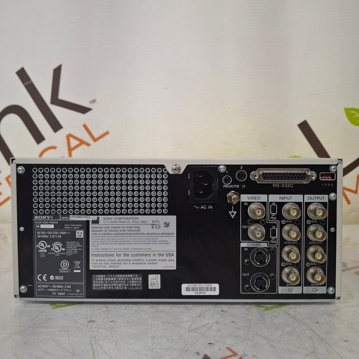 Sony UP-55MD/HD/L Color Video Graphic Printer