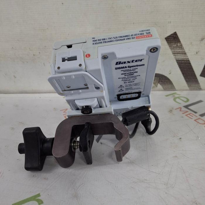 Baxter Baxter Sigma Spectrum 8.00.03 w/o Battery Infusion Pump Infusion Pump reLink Medical