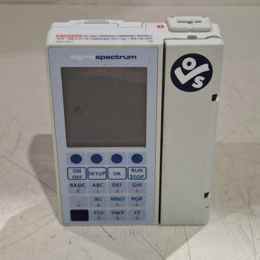 Baxter Baxter Sigma Spectrum w/Non Wireless or No Battery Infusion Pump Infusion Pump reLink Medical