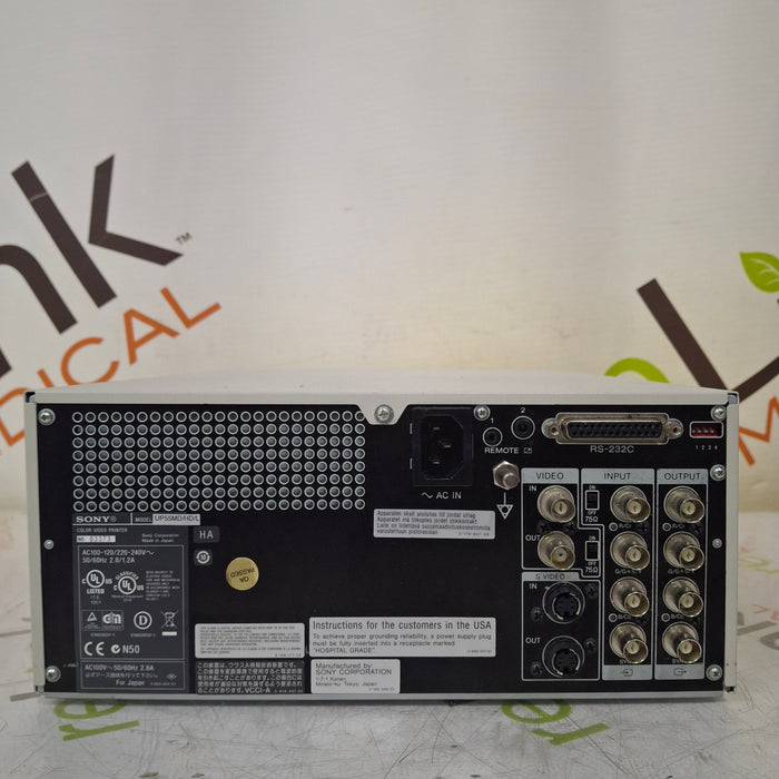 Sony Sony UP-55MD/HD/L Color Video Graphic Printer CR and Imagers reLink Medical