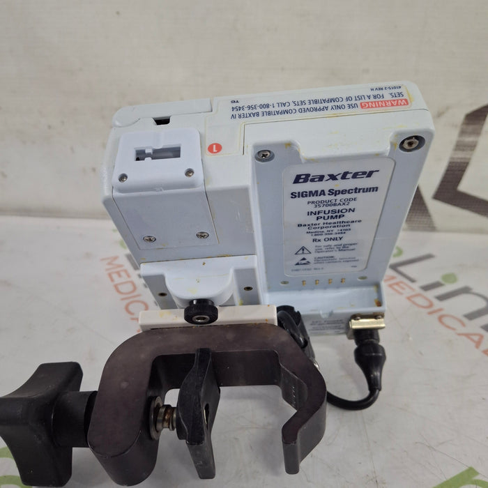 Baxter Sigma Spectrum 8.01.00 w/o Battery Infusion Pump