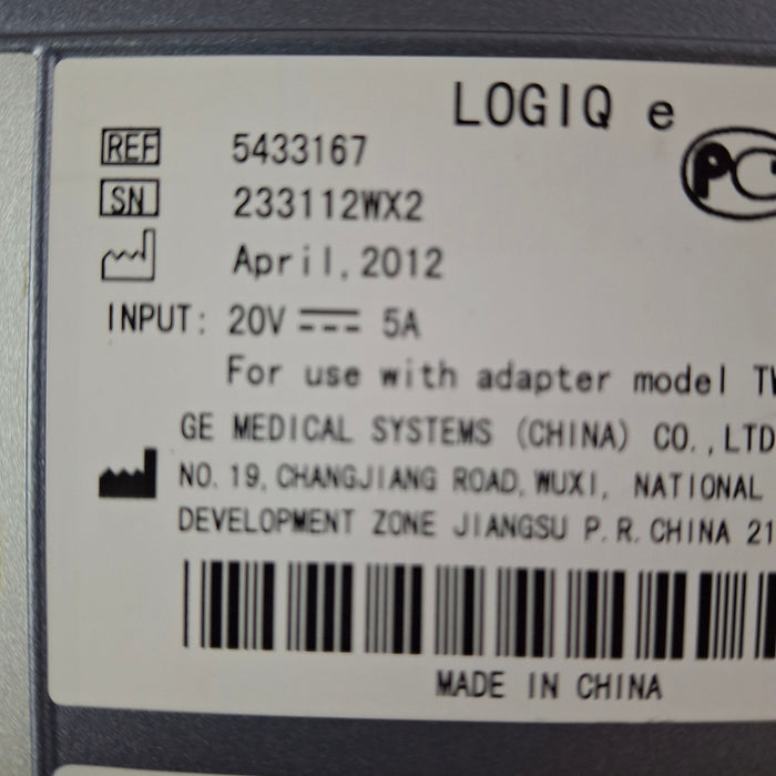 GE Healthcare GE Healthcare Logiq e Ultrasound Ultrasound reLink Medical