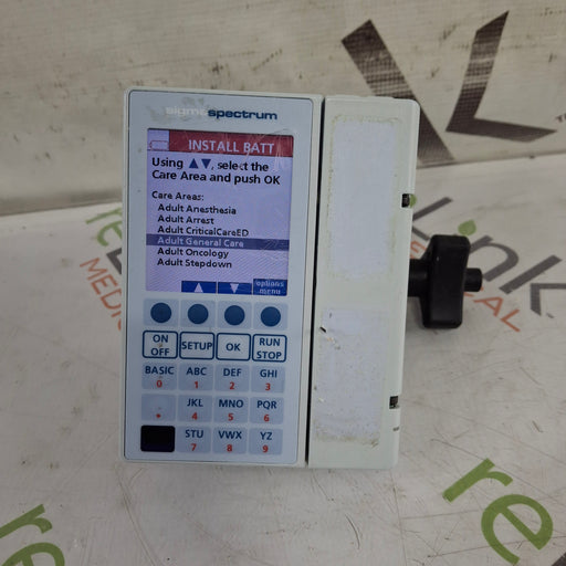 Baxter Baxter Sigma Spectrum 8.00.03 w/o Battery Infusion Pump Infusion Pump reLink Medical