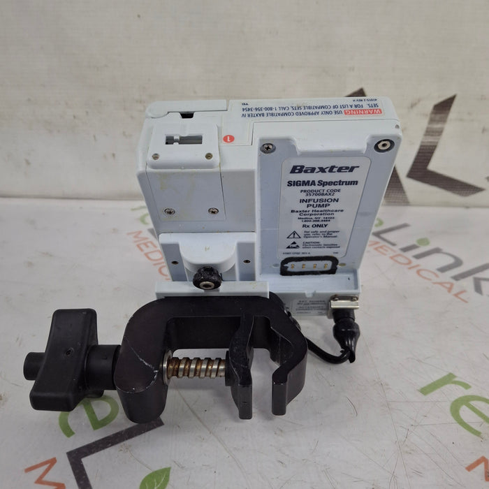 Baxter Baxter Sigma Spectrum 8.00.03 w/o Battery Infusion Pump Infusion Pumps reLink Medical