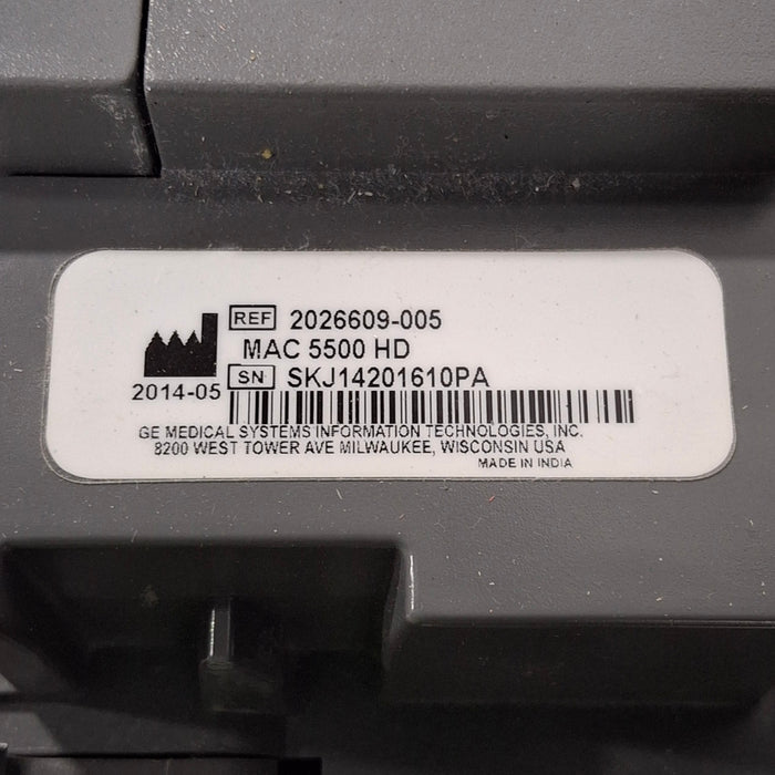 GE Healthcare GE Healthcare MAC 5500 HD ECG without CAM Module Cardiology reLink Medical