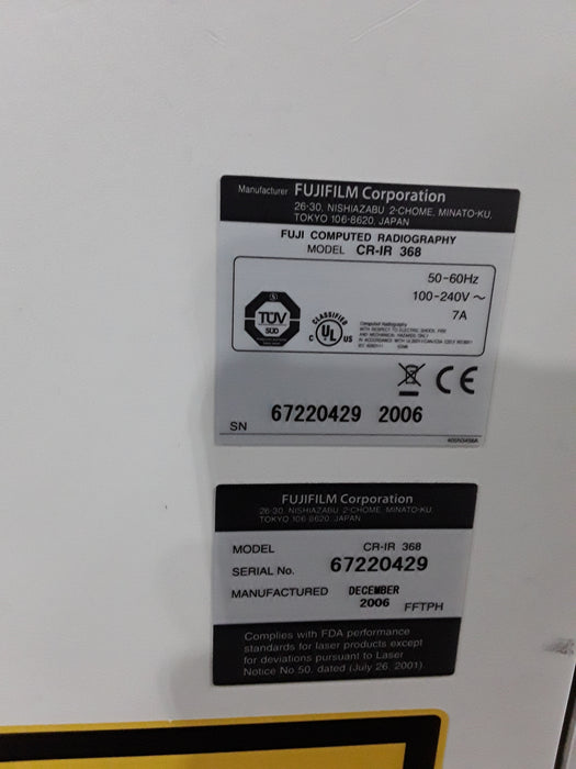 Fujifilm Clearview 1m Mammo CR Reader