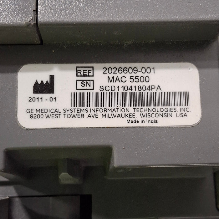 GE Healthcare GE Healthcare MAC 5500 ECG without CAM Module Cardiology reLink Medical