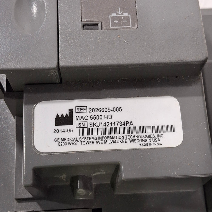 GE Healthcare GE Healthcare MAC 5500 HD ECG without CAM Module Cardiology reLink Medical
