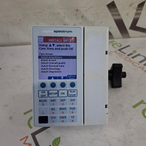 Baxter Baxter Sigma Spectrum 8.01.00 w/o Battery Infusion Pump Infusion Pumps reLink Medical