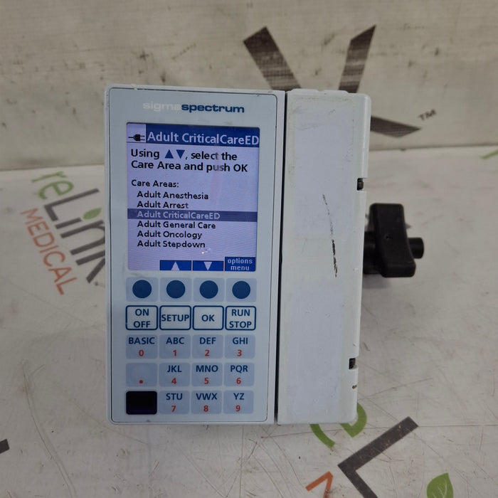 Baxter Sigma Spectrum 8.01.00 w/o Battery Infusion Pump