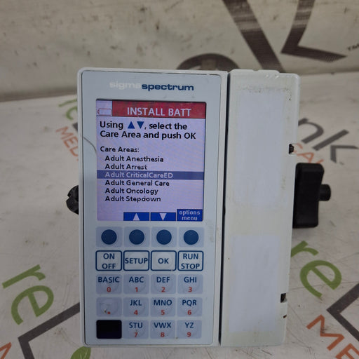Baxter Baxter Sigma Spectrum 8.00.05 w/o Battery Infusion Pump Infusion Pump reLink Medical