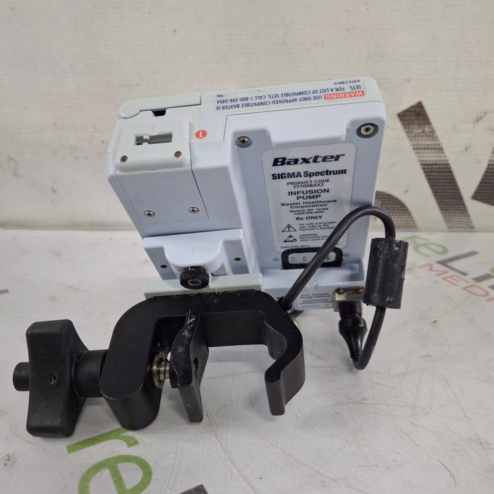 Baxter Baxter Sigma Spectrum 8.00.05 w/o Battery Infusion Pump Infusion Pump reLink Medical