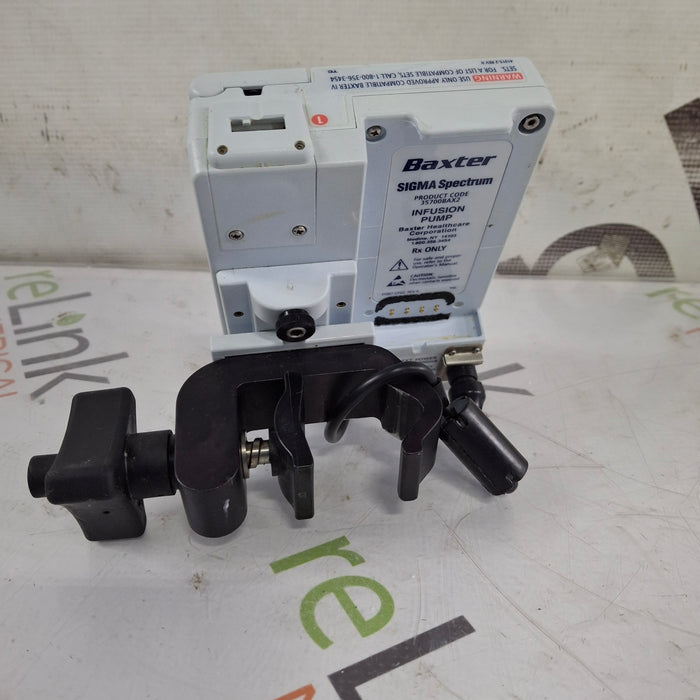 Baxter Baxter Sigma Spectrum 8.00.03 w/o Battery Infusion Pump Infusion Pump reLink Medical