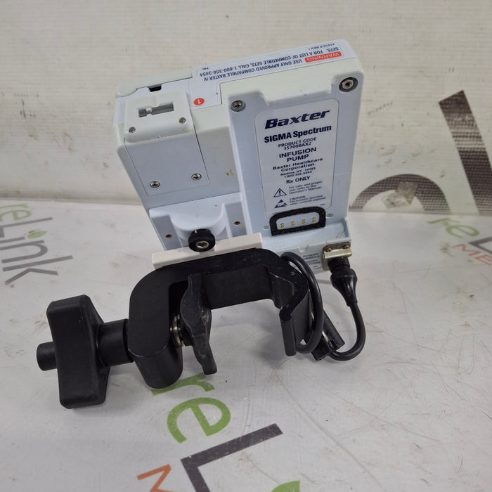 Baxter Baxter Sigma Spectrum 8.01.00 w/o Battery Infusion Pump Infusion Pump reLink Medical