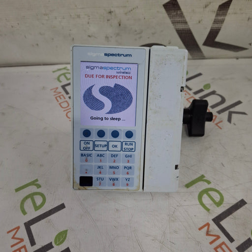 Baxter Baxter Sigma Spectrum 8.00.03 w/o Battery Infusion Pump Infusion Pump reLink Medical