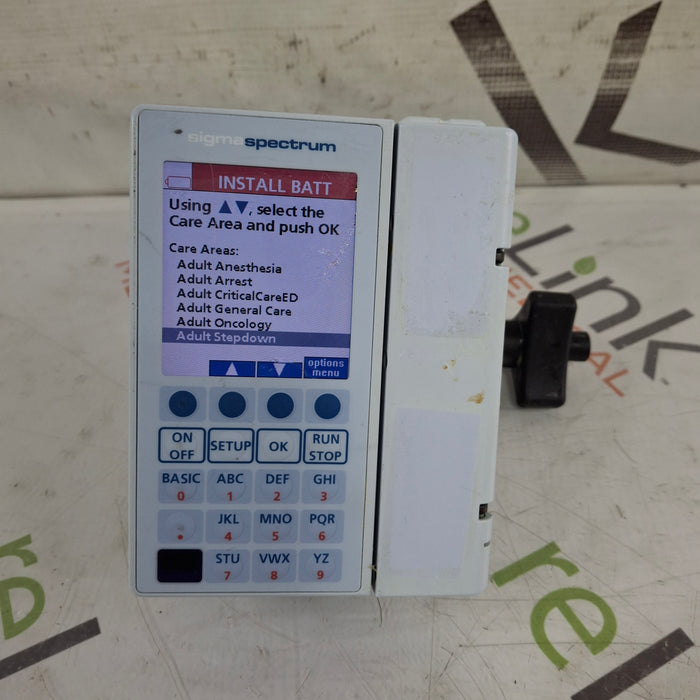 Baxter Baxter Sigma Spectrum 8.01.00 w/o Battery Infusion Pump Infusion Pump reLink Medical