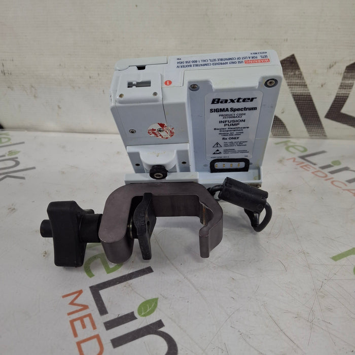 Baxter Baxter Sigma Spectrum 8.01.00 w/o Battery Infusion Pump Infusion Pump reLink Medical