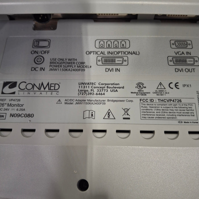 ConMed VP4726 26" Monitor