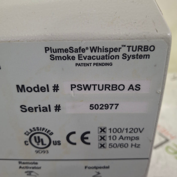 Buffalo Filter Buffalo Filter PWSTURBO AS Smoke Evacuation System Surgical Equipment reLink Medical