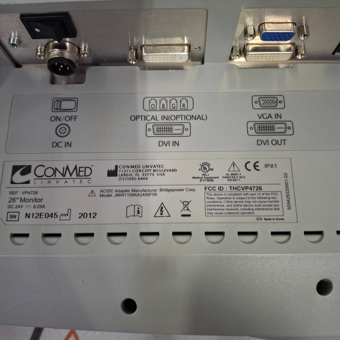ConMed VP4726 26" Monitor