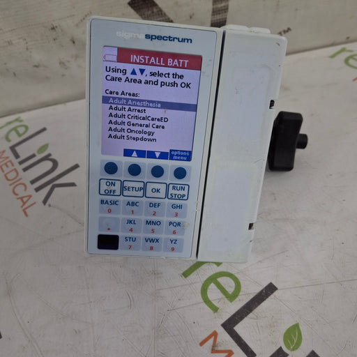 Baxter Baxter Sigma Spectrum 8.00.04 w/o Battery Infusion Pump Infusion Pump reLink Medical