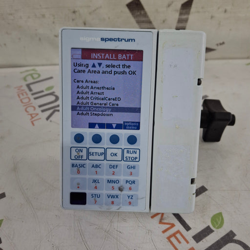 Baxter Baxter Sigma Spectrum 8.01.00 w/o Battery Infusion Pump Infusion Pump reLink Medical