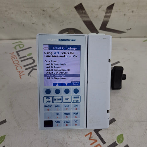 Baxter Baxter Sigma Spectrum 8.01.00 w/o Battery Infusion Pump Infusion Pump reLink Medical