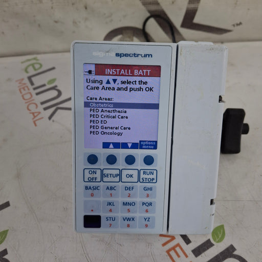 Baxter Baxter Sigma Spectrum 8.00.04 w/o Battery Infusion Pump Infusion Pump reLink Medical