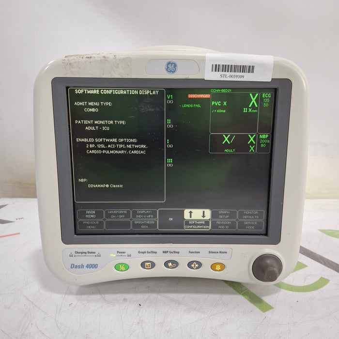 GE Healthcare GE Healthcare Dash 4000 - Masimo SpO2 Patient Monitor Patient Monitors reLink Medical