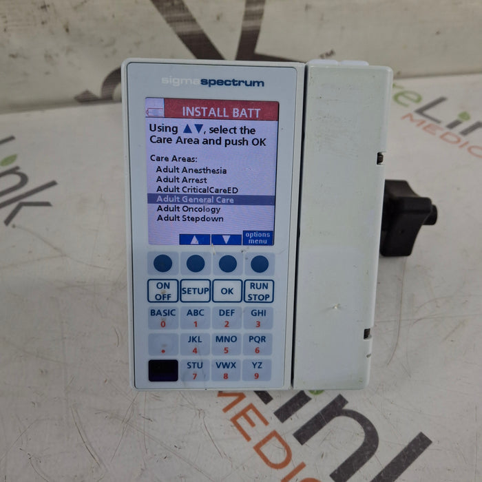 Baxter Sigma Spectrum 8.01.00 w/o Battery Infusion Pump