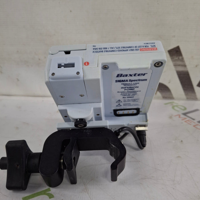 Baxter Baxter Sigma Spectrum 8.01.00 w/o Battery Infusion Pump Infusion Pump reLink Medical