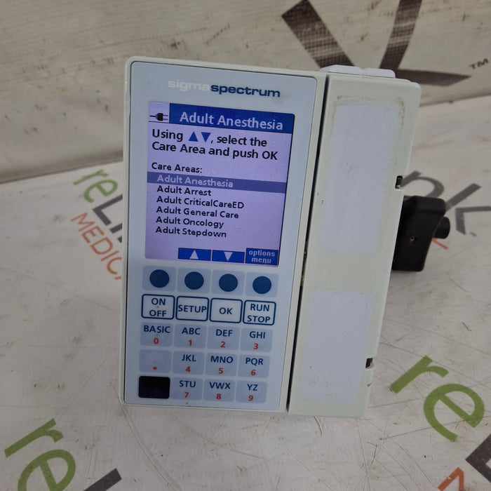 Baxter Baxter Sigma Spectrum 8.00.03 w/o Battery Infusion Pump Infusion Pump reLink Medical