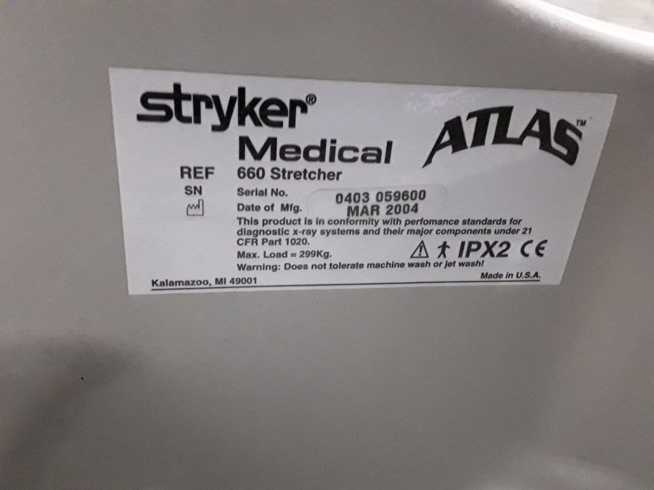 Stryker 660 Stretcher