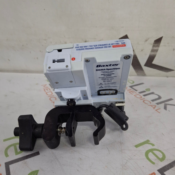 Baxter Baxter Sigma Spectrum 8.01.00 w/o Battery Infusion Pump Infusion Pump reLink Medical