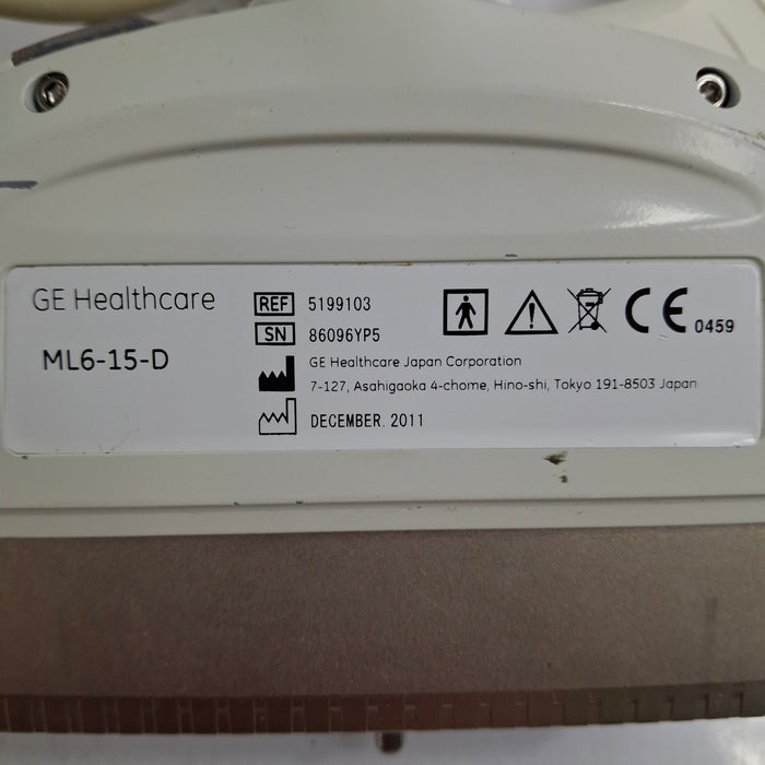 GE Healthcare GE Healthcare ML6-15-D Matrix Linear Transducer Ultrasound Probes reLink Medical