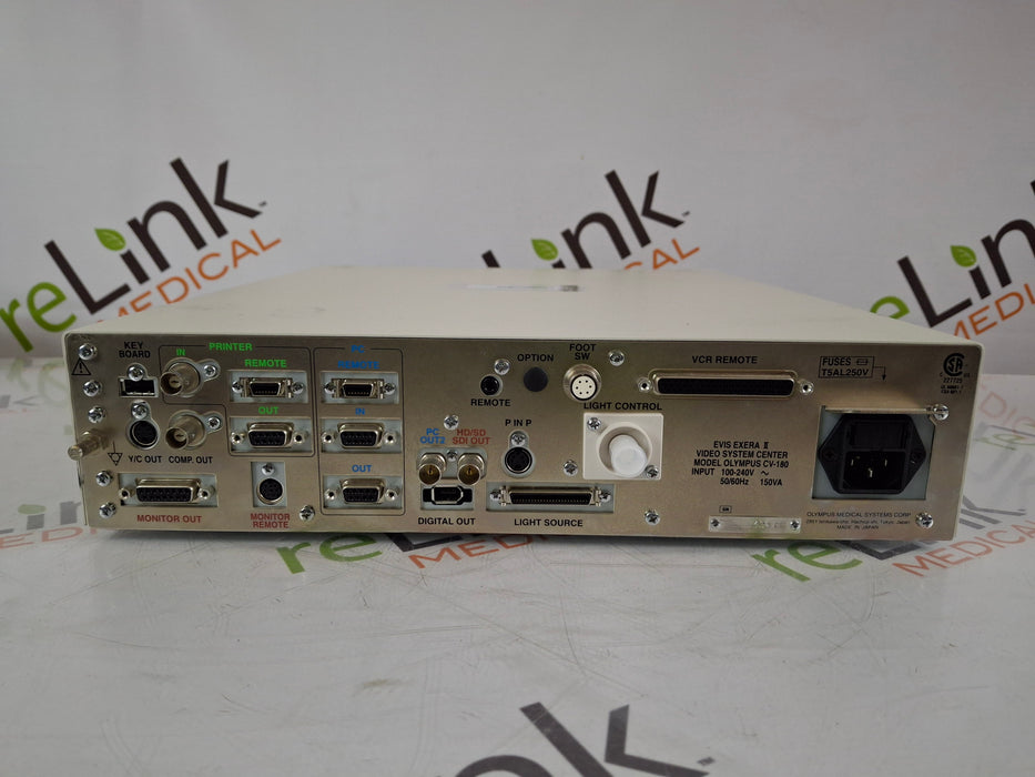 Olympus Olympus CV-180 Processor Flexible Endoscopy reLink Medical