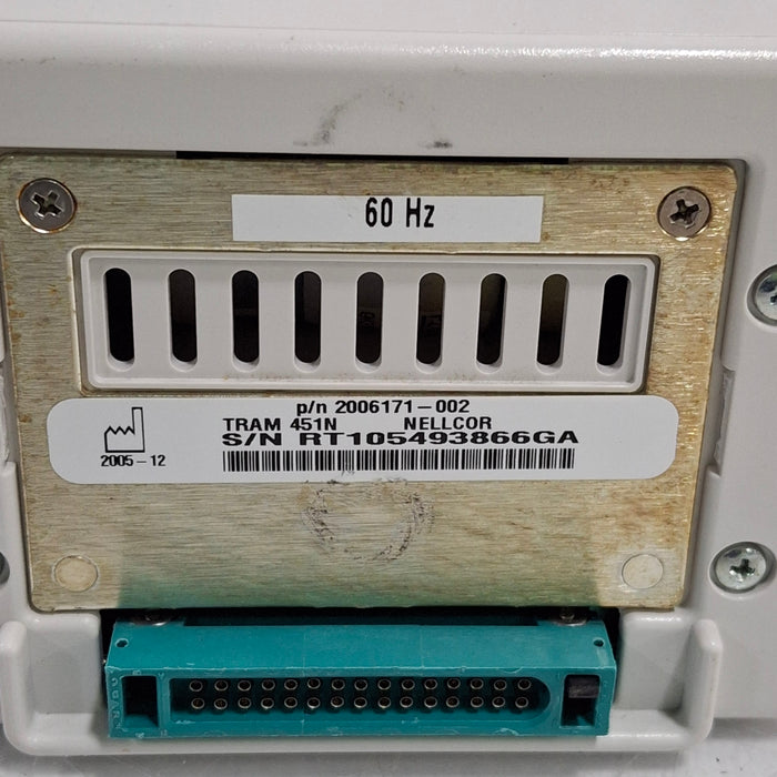 GE Healthcare TRAM 451N Multiparameter Module - Nellcor SpO2