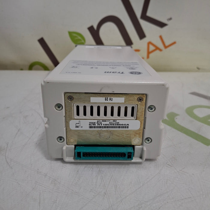 GE Healthcare TRAM 451N Multiparameter Module - Nellcor SpO2